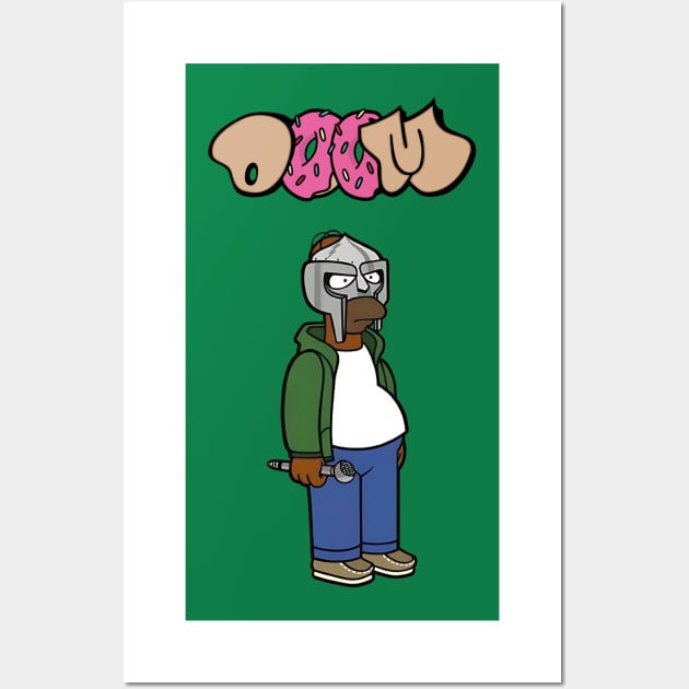 Mf Doom Rapper Wall Art by Diamond Creative